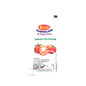 King Kampong Koh Tomato Ketchup 10g Sachet 1kg Bag